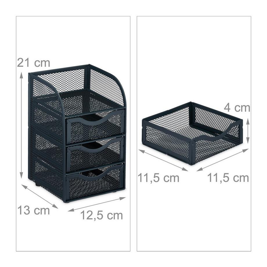 Northio Organisation de bureau avec tiroirs  