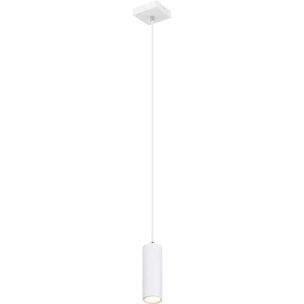 mutoni Lampe à suspension Robby métal blanc 1xGU10  