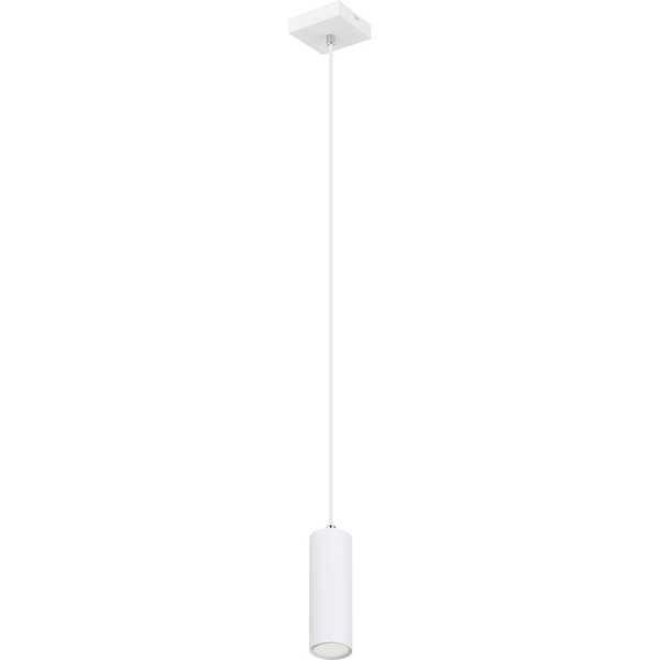 mutoni Lampe à suspension Robby métal blanc 1xGU10  