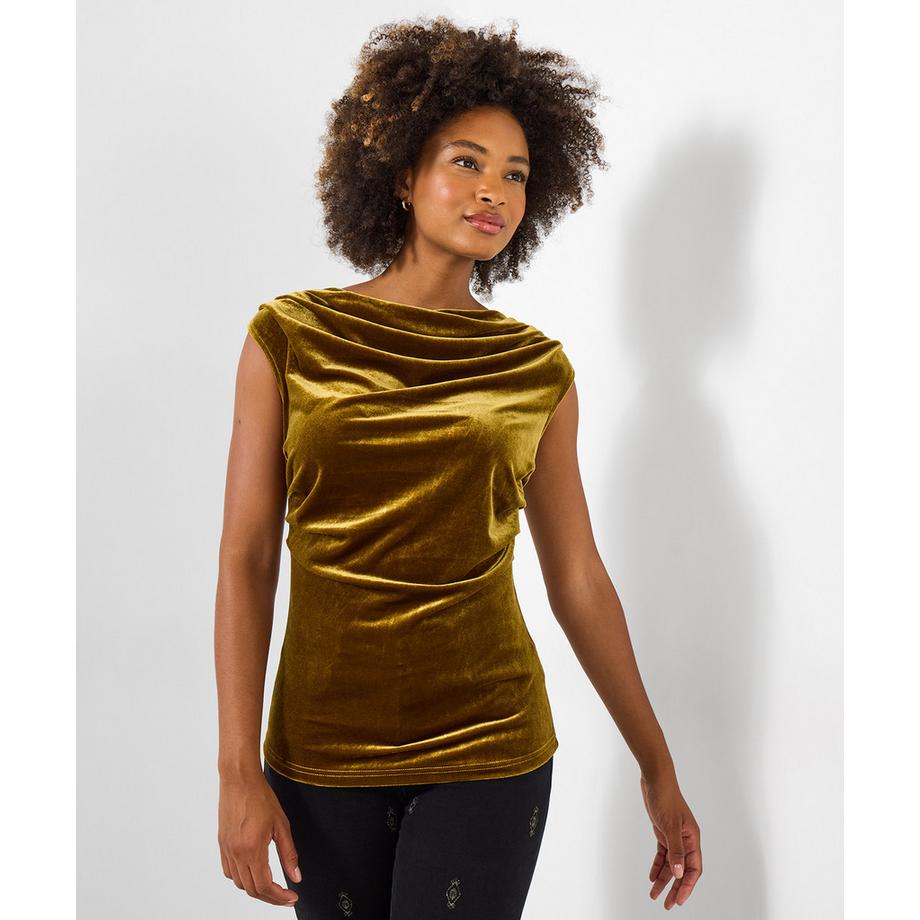 Joe Browns Velours Cowl Neck Top  