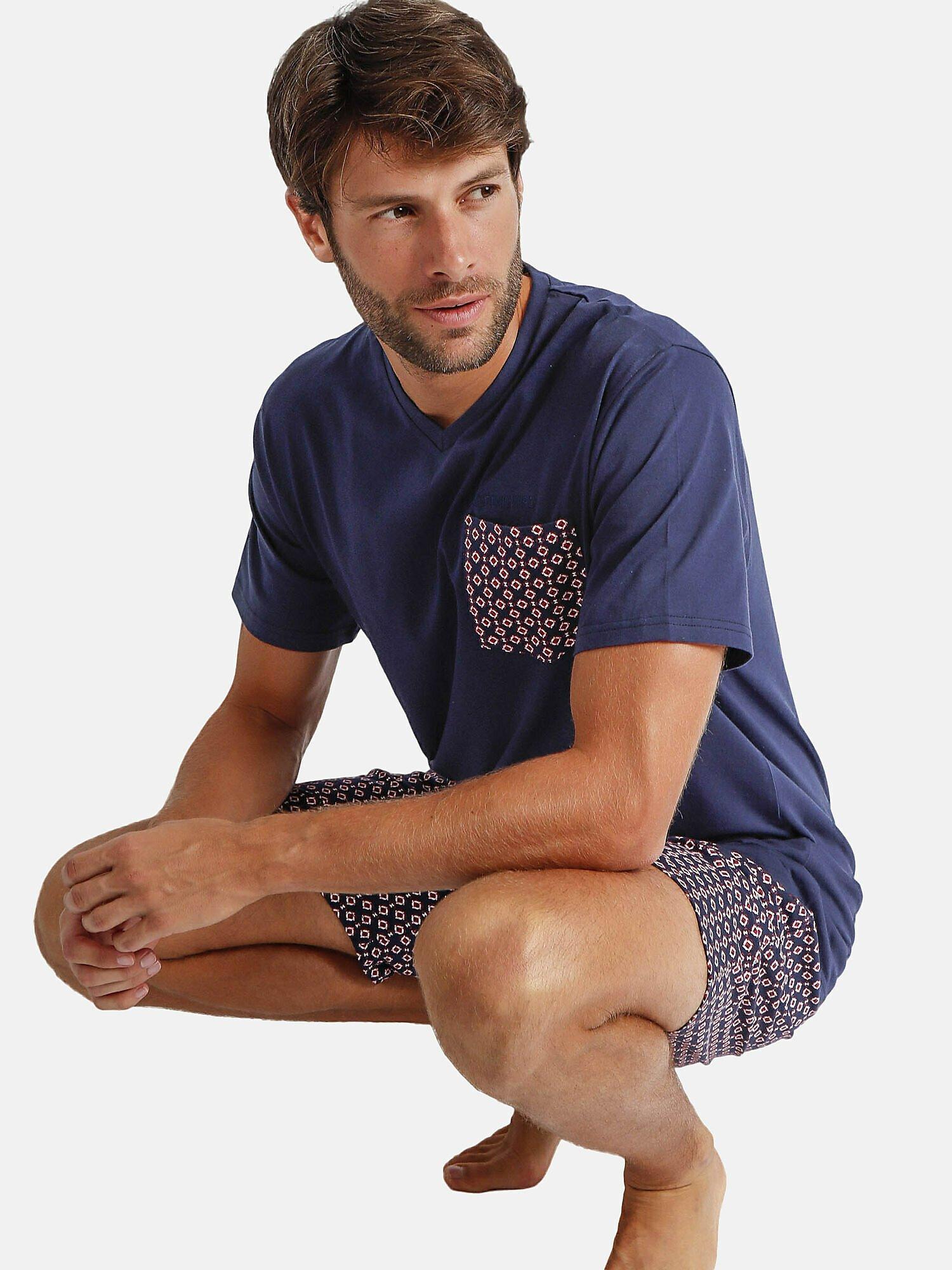 Admas  Pyjama Shorts T-Shirt Panot Antonio Miro 