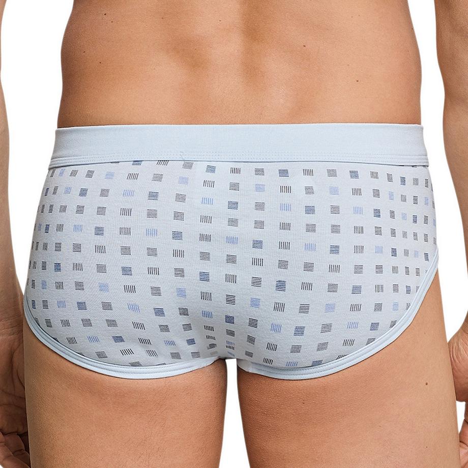 Schiesser Cotton Essentials Costine Fini Slip Sportivi Confezione da 4  