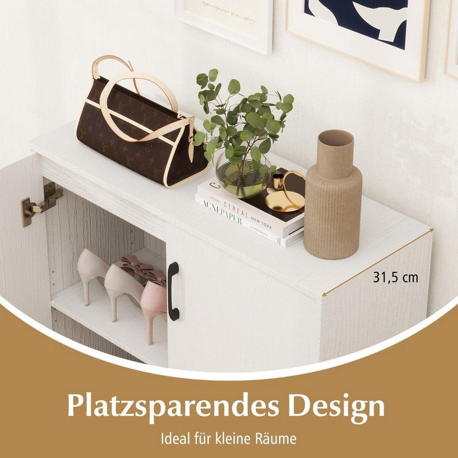 Northix Armoire de rangement avec étagère réglable  