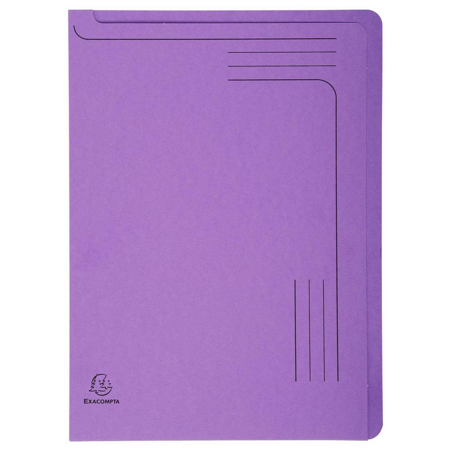 Exacompta Confezione da 5 cartelle a L Forever - A4 - x 8  