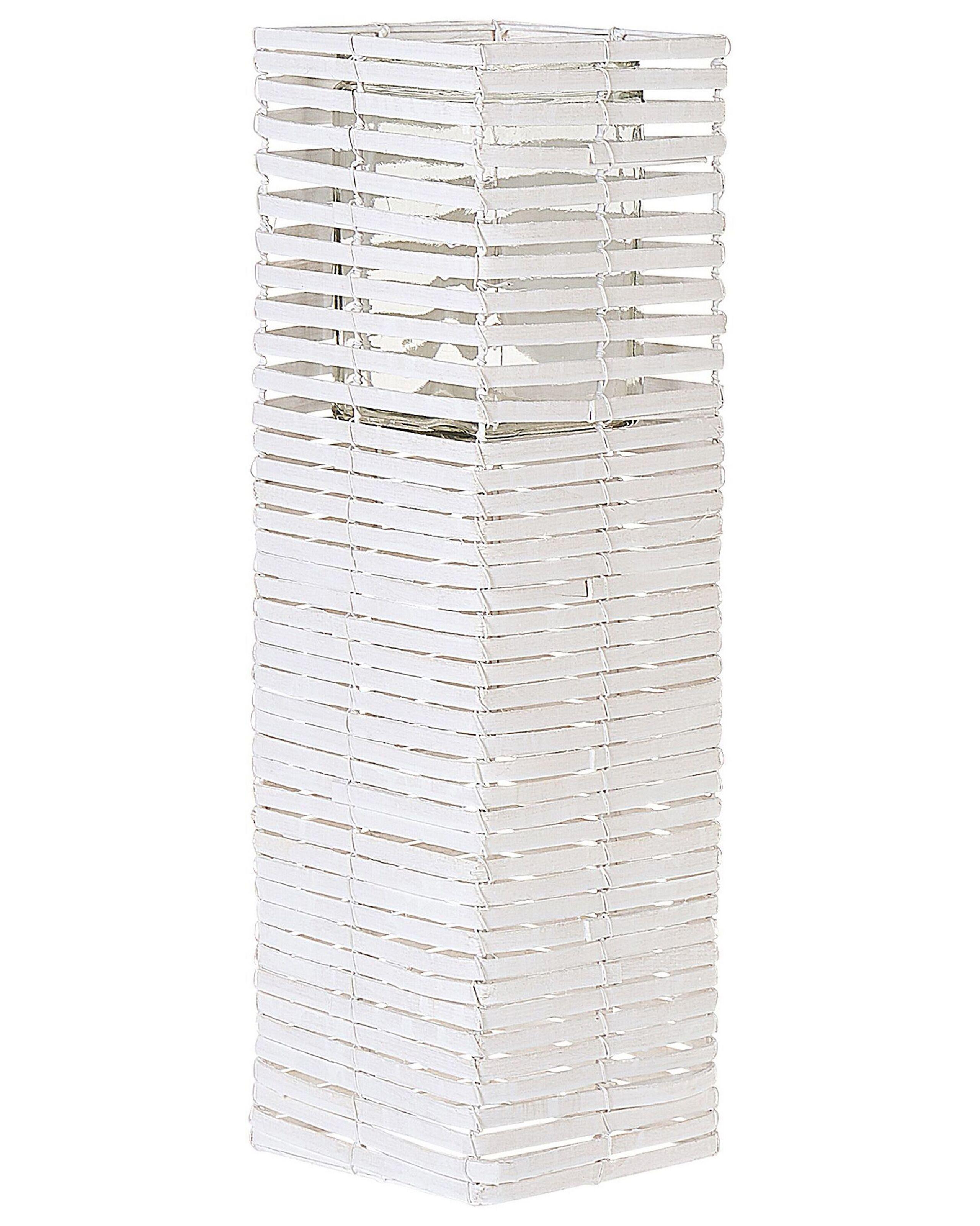 Beliani  Set di 3 portacandele en Legno di pioppo Scandinavo MAROLA 