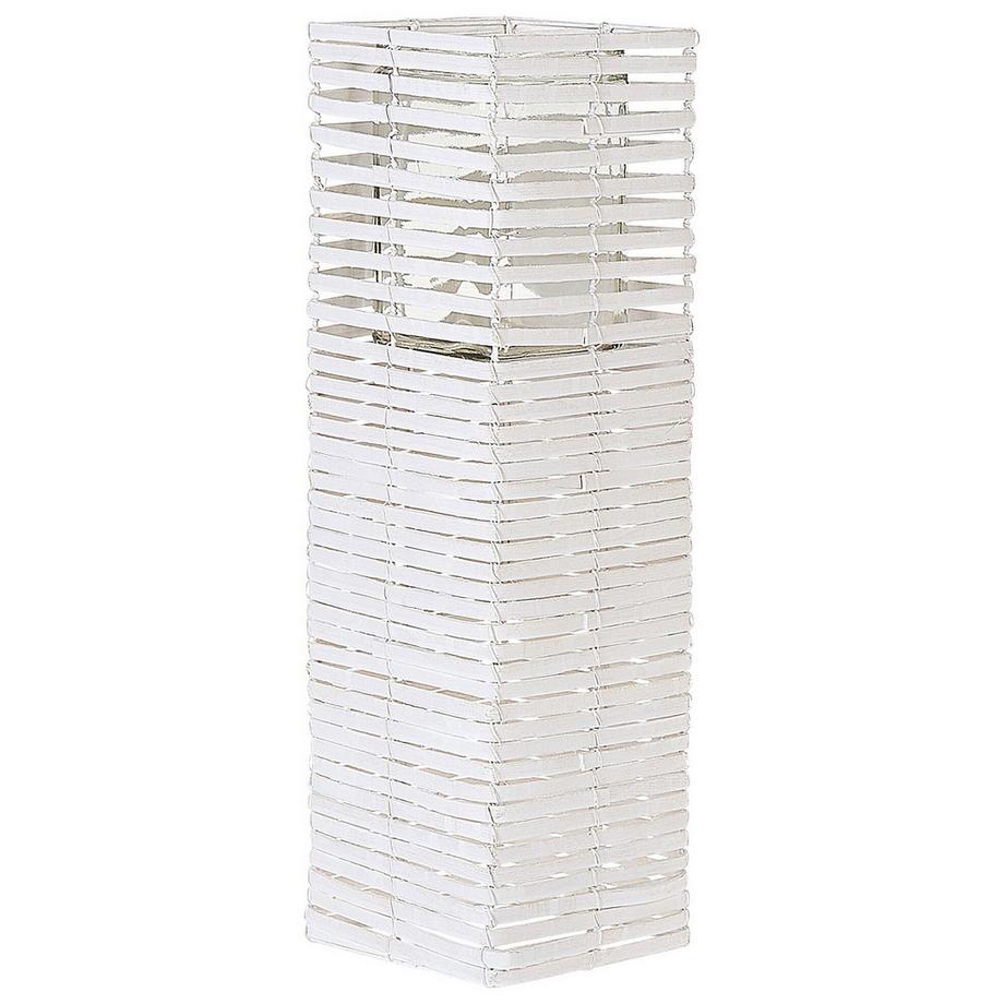 Beliani  Kerzenständer 3er Set aus Pappelholz Skandinavisch MAROLA 