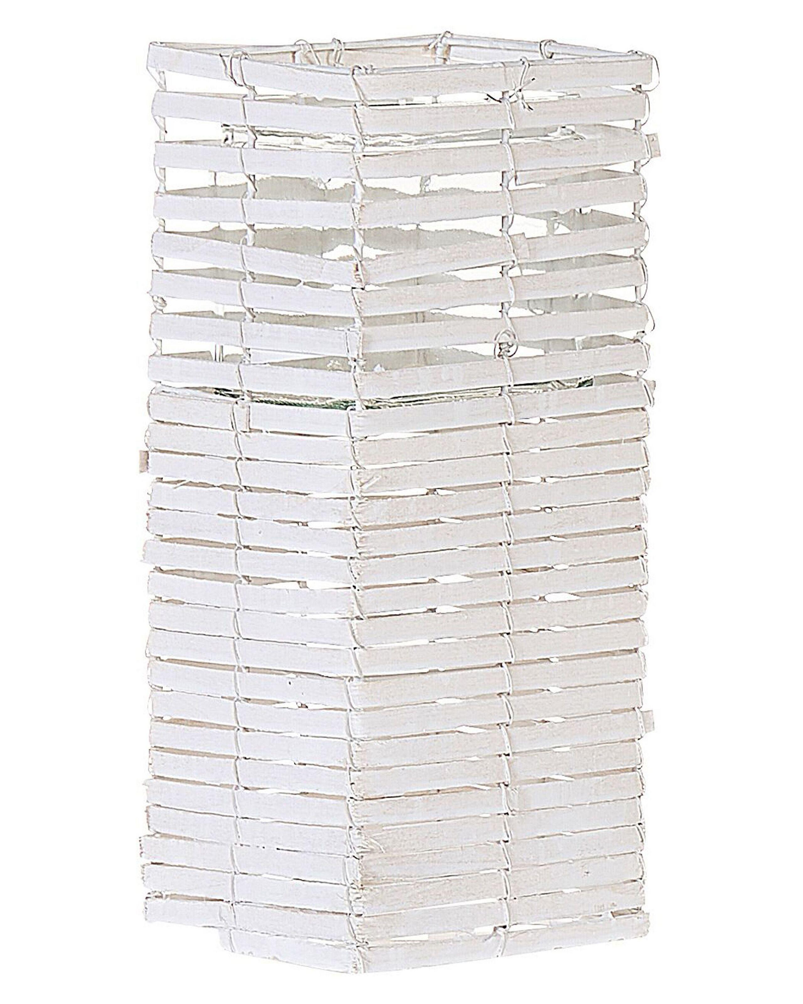 Beliani  Set di 3 portacandele en Legno di pioppo Scandinavo MAROLA 