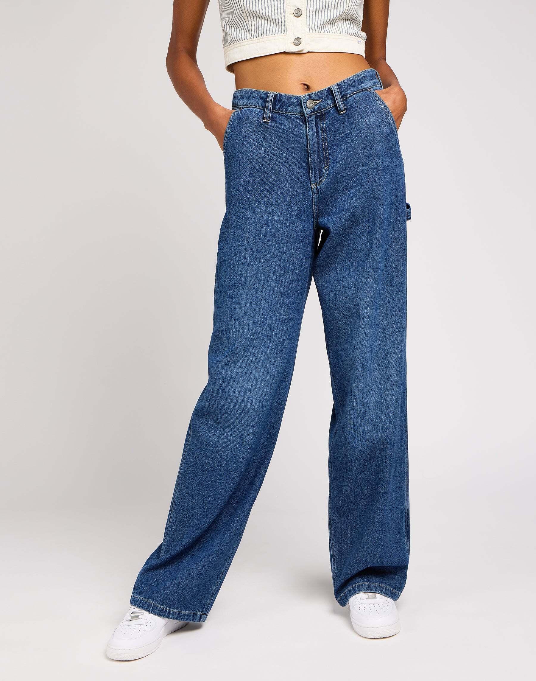 Image of Jeans Loose Carpenter Damen Blau W30