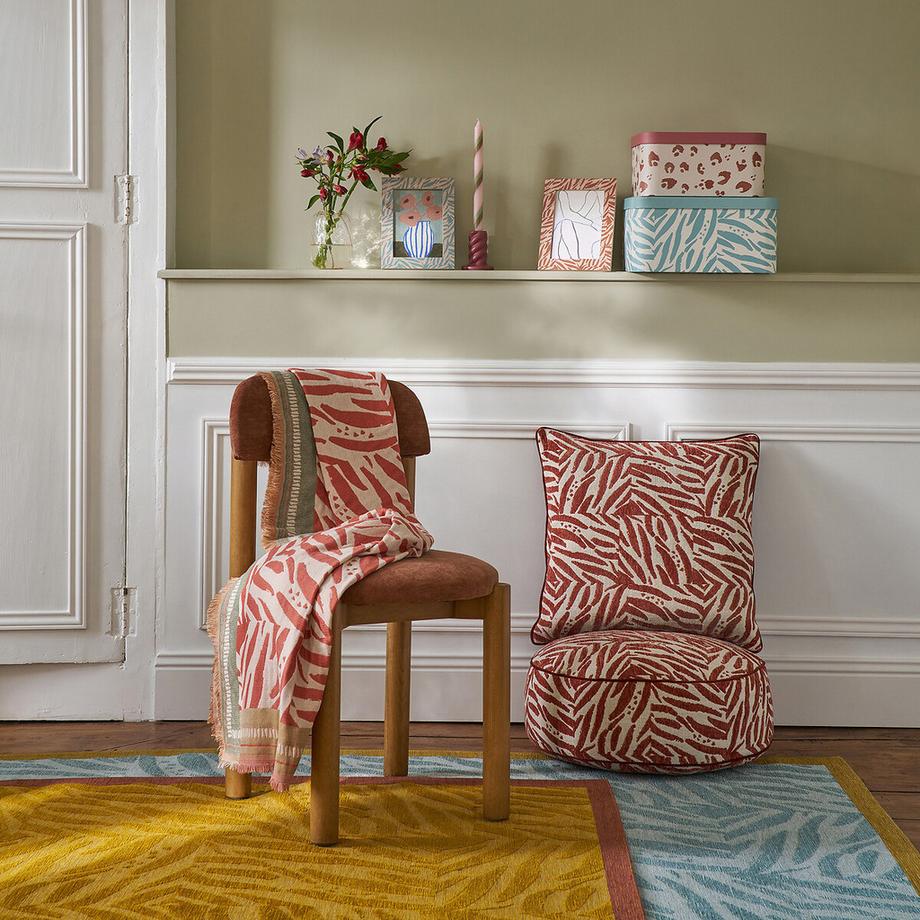 La Redoute Intérieurs Coussin de sol jacquard  