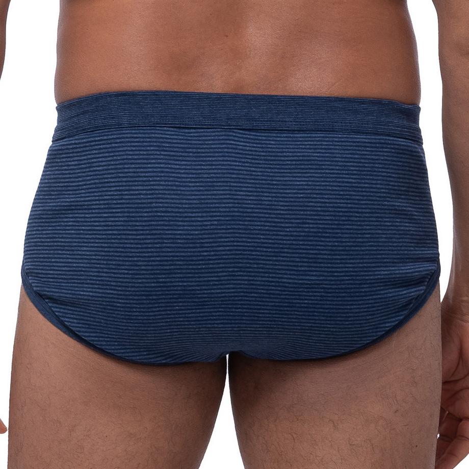 Ammann Lot de 3 Slips Fines Côtes avec Braguette  