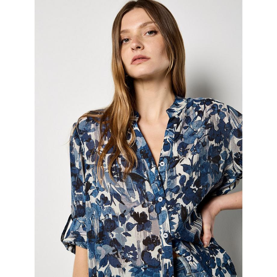 APRICOT Chemise tunique à motifs floraux  