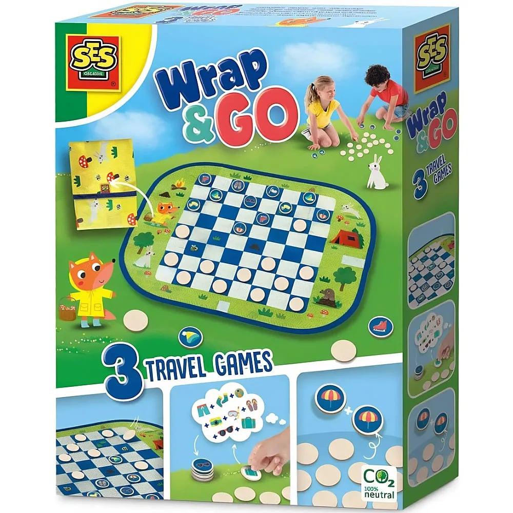 Image of SES 3in1 Reisespiele Wrap and Go