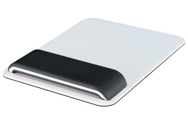 Image of LEITZ Mausmatte WOW 6517-00-95 weiss/schwarz