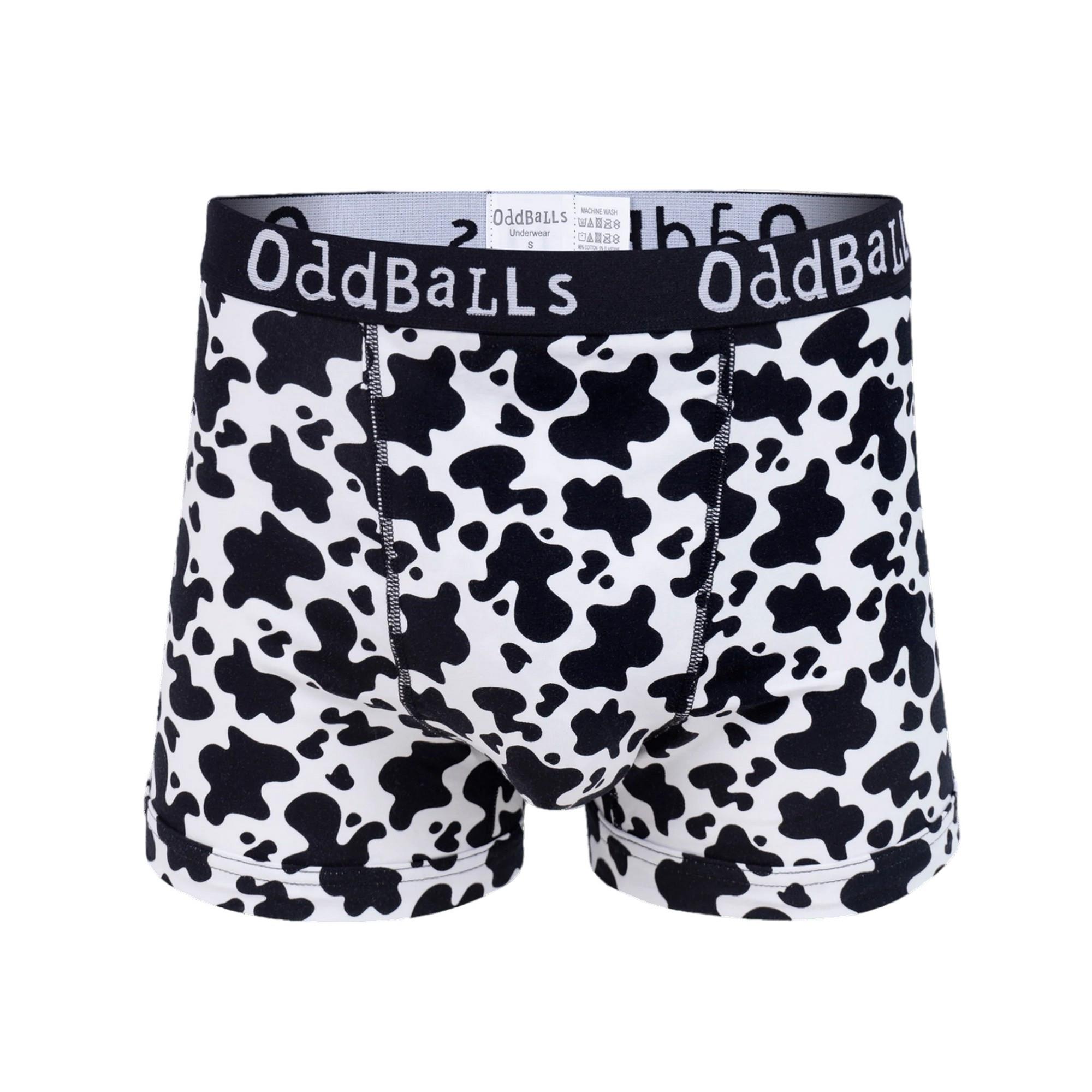 Image of Fat Cow Boxershorts Herren Schwarz L