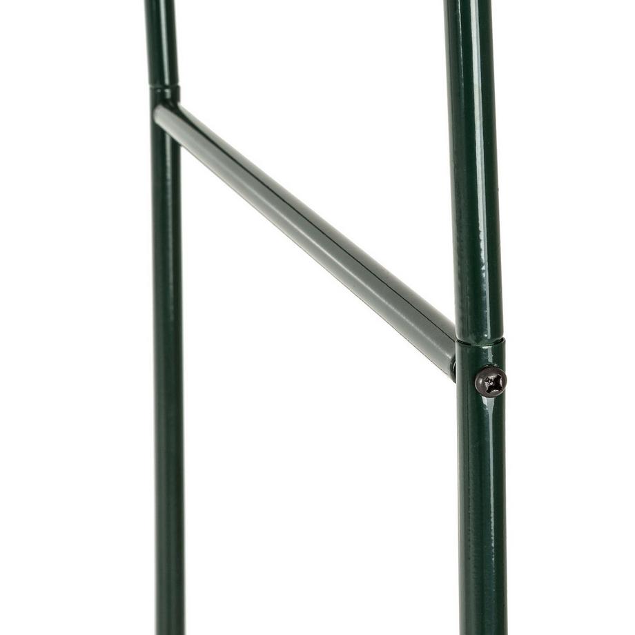 Tectake  2er-Set Rosenbogen  aus Stahl wetterfest 