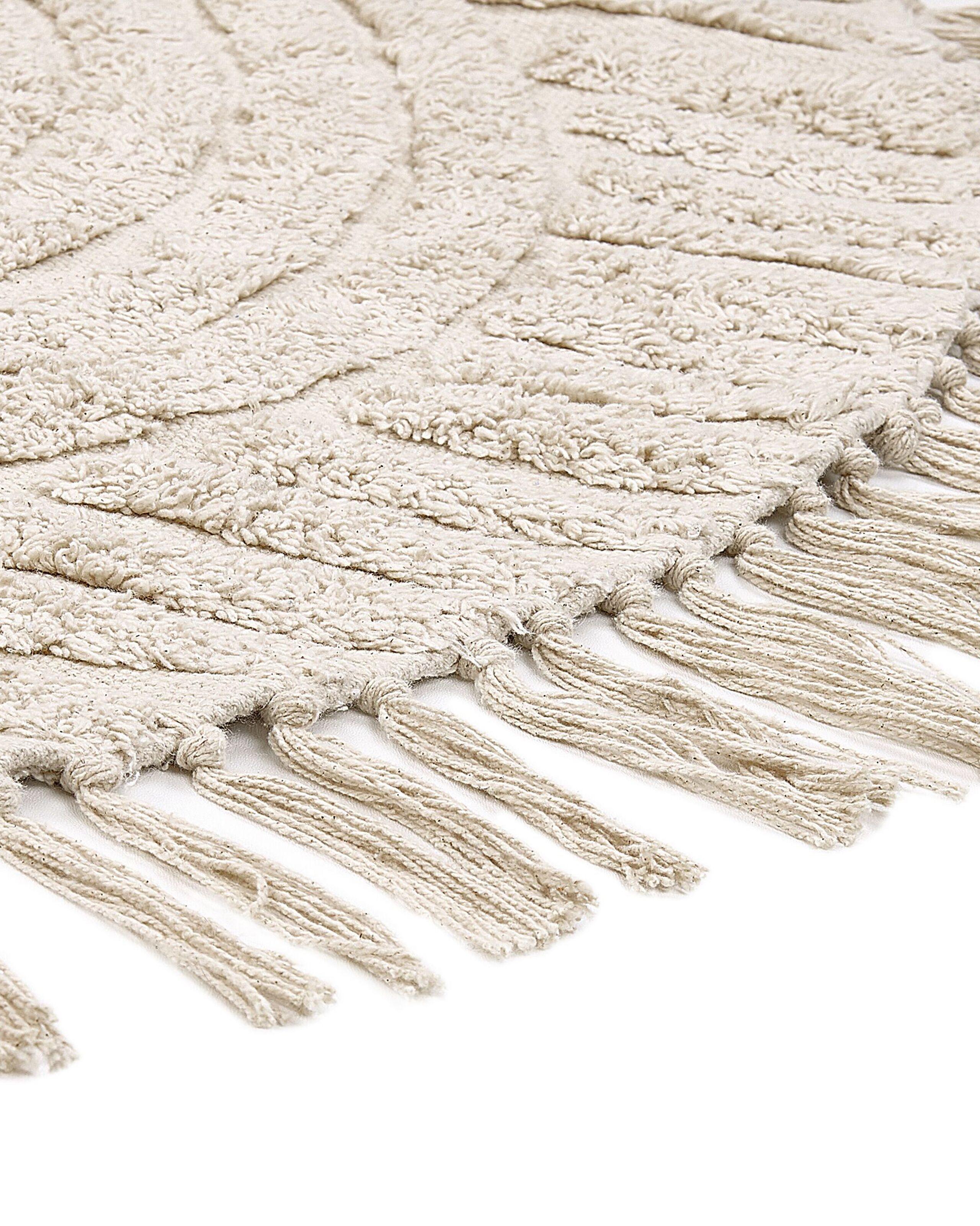 Beliani Tapis en Coton Boho HALFETI  