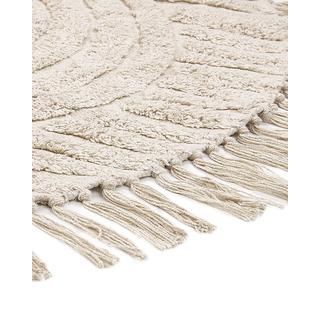 Beliani Tapis en Coton Boho HALFETI  