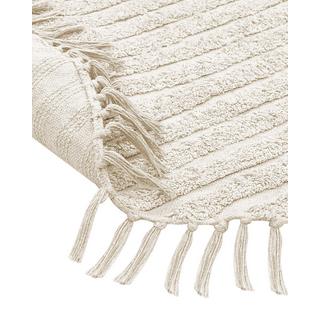 Beliani Tapis en Coton Boho HALFETI  