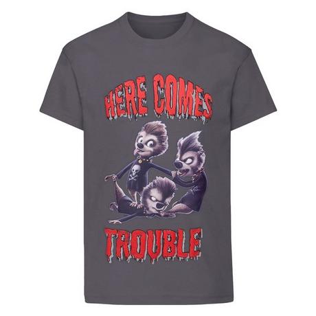 Hotel Transylvania  Here Comes Trouble TShirt 