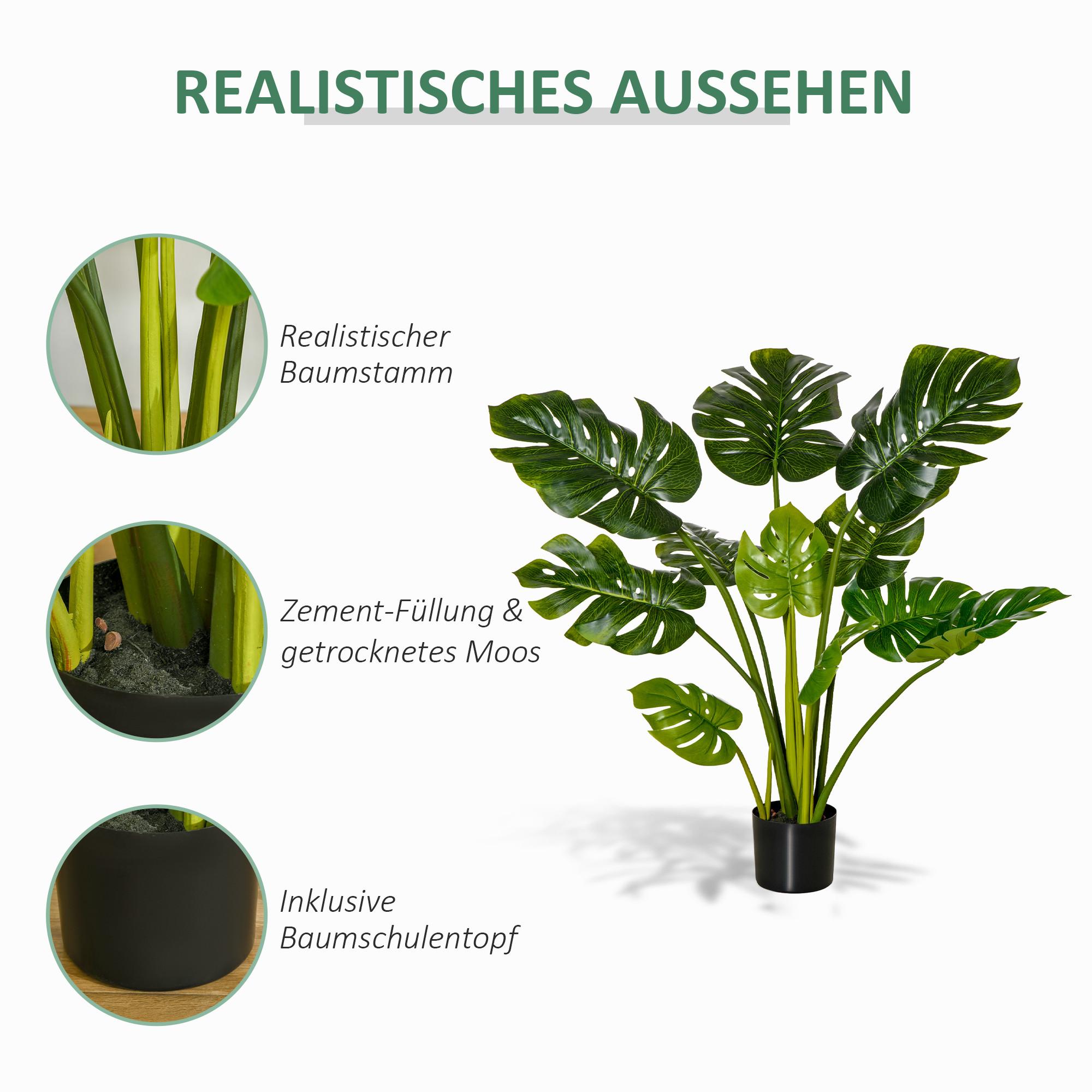 HOMCOM Plantes artificielles  