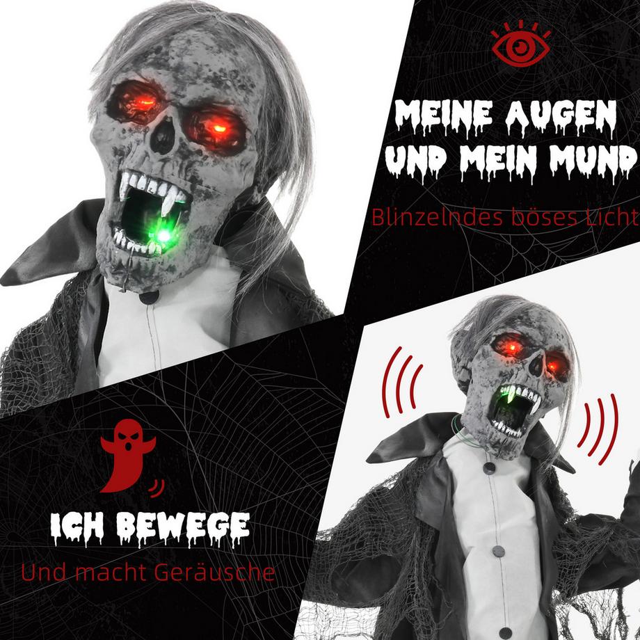HOMCOM Décoration d'Halloween  