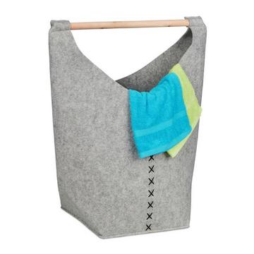 Tragbare Wäschebox aus Filz