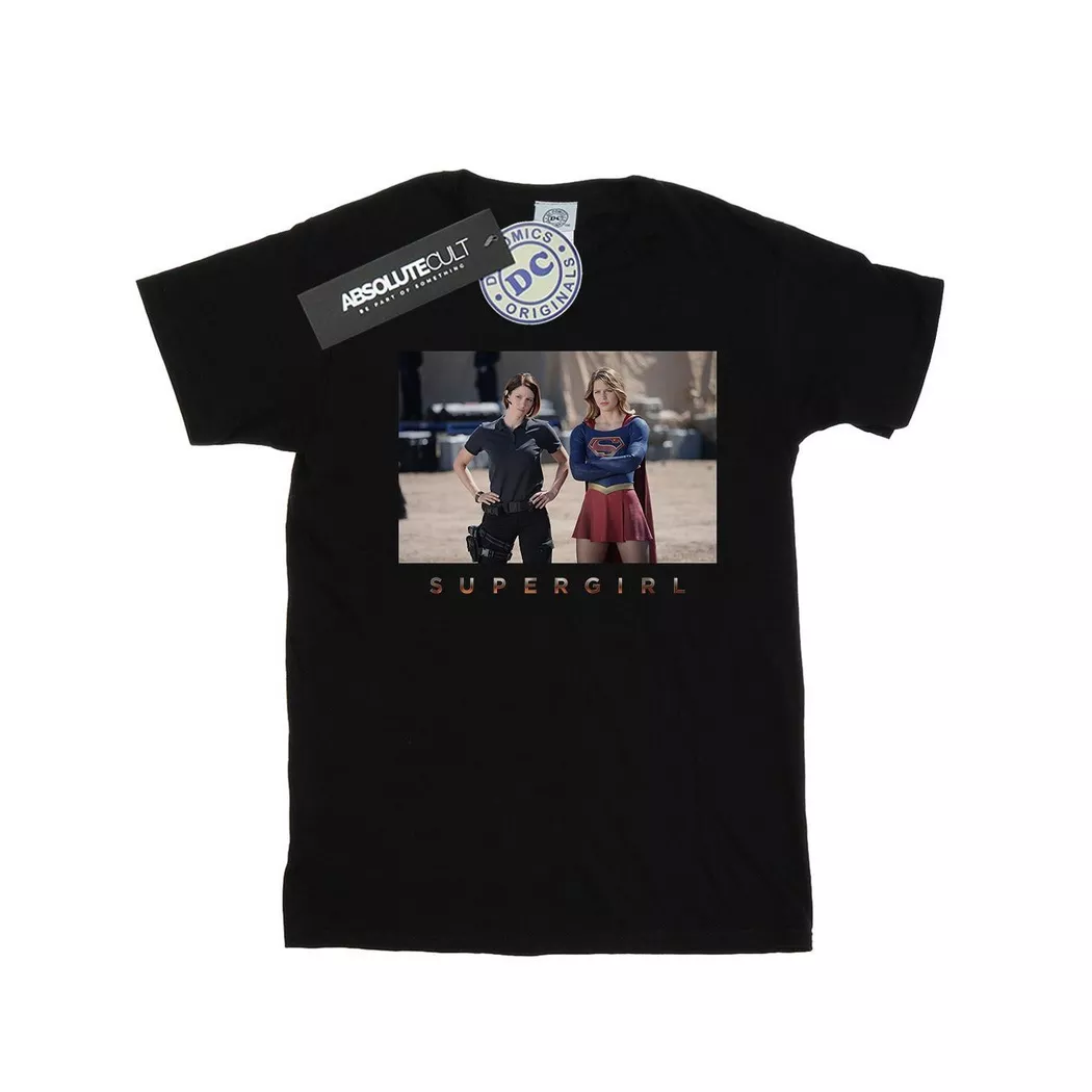 DC COMICS - TShirt, für Damen, Schwarz, Größe XL