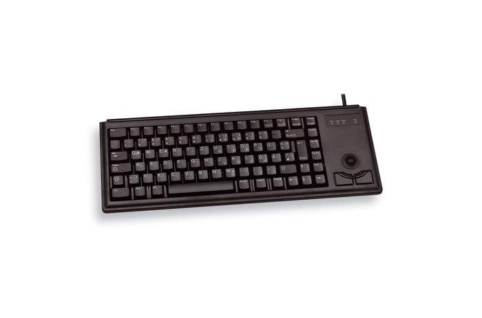 Cherry  Compact-Keyboard G84-4400, Deutsches Layout, QWERTZ Tastatur, kabelgebundene Tastatur 