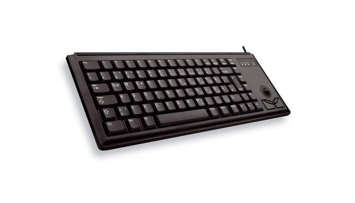 Cherry  Compact-Keyboard G84-4400, Deutsches Layout, QWERTZ Tastatur, kabelgebundene Tastatur 