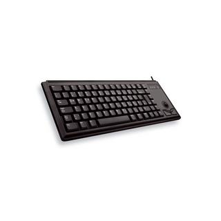 Cherry  Compact-Keyboard G84-4400, Deutsches Layout, QWERTZ Tastatur, kabelgebundene Tastatur 