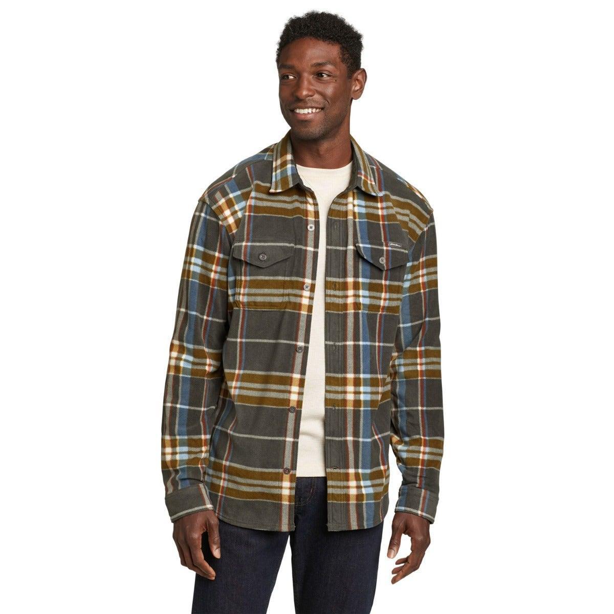 Image of Chutes Hemd Langärmlig Herren Spacegrau S