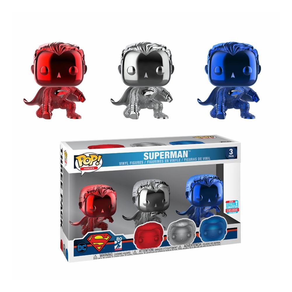 Image of Justice League POP! Vinyl Figuren erPack Superman Fall Convention