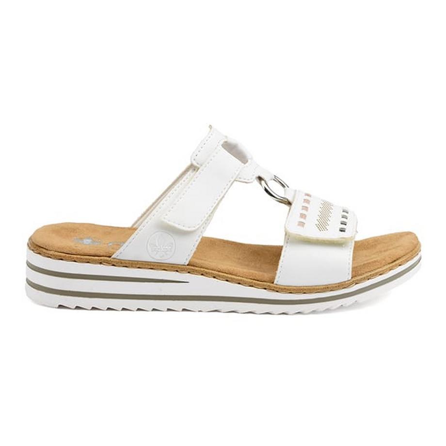 Rieker Sandali con plateau e chiusura a strappo  