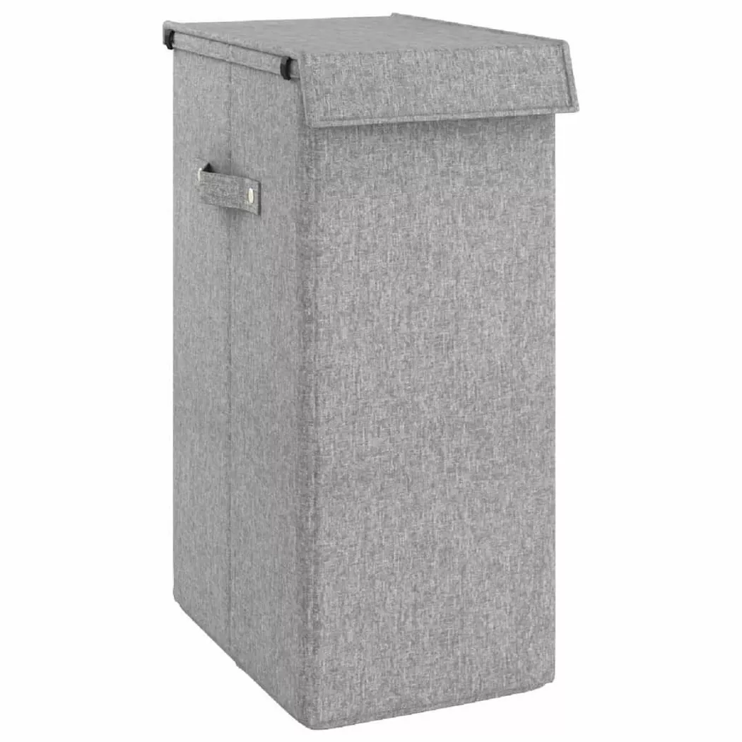 VidaXL - cesto biancheria Biancheria, One Size, Grigio