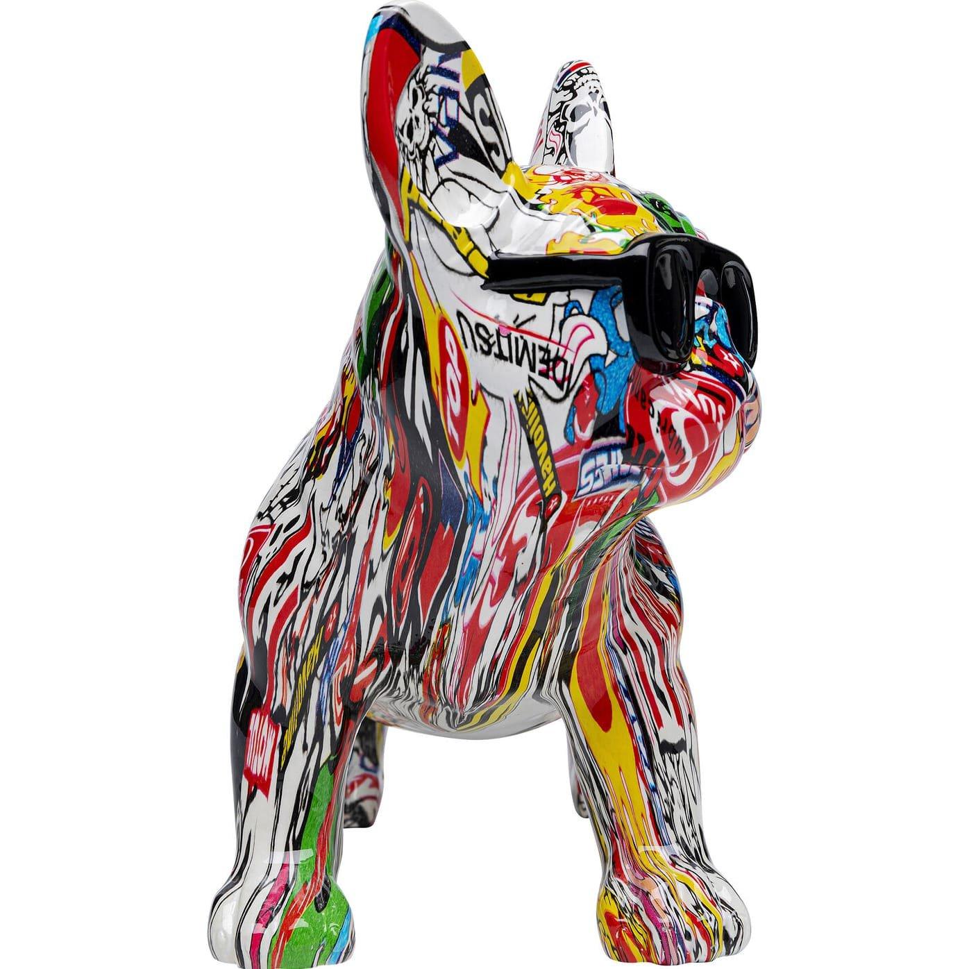 KARE Design  Figurine décorative Comic Dog Glasses 