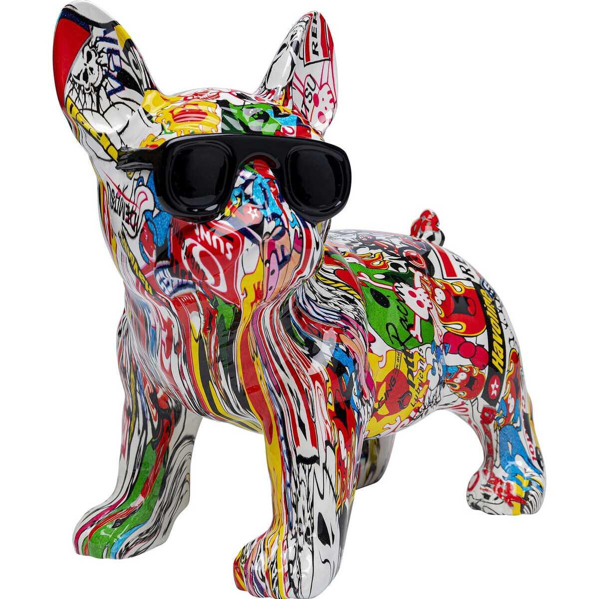 KARE Design  Figurine décorative Comic Dog Glasses 