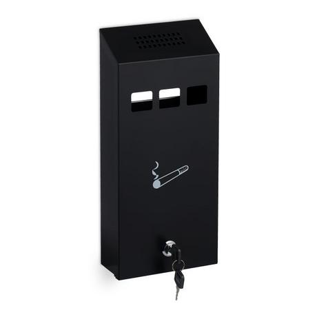 Northio Cendrier mural noir  