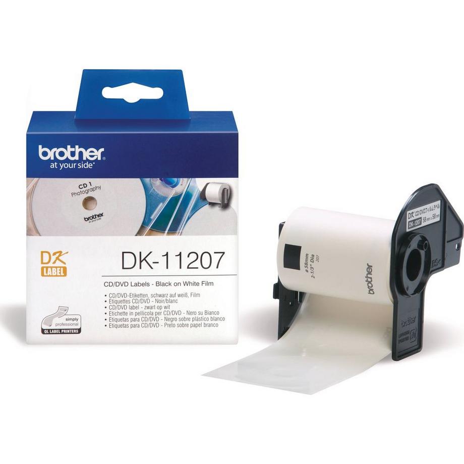 brother  Rollenetiketten, 102 x 51 mm, permanent 