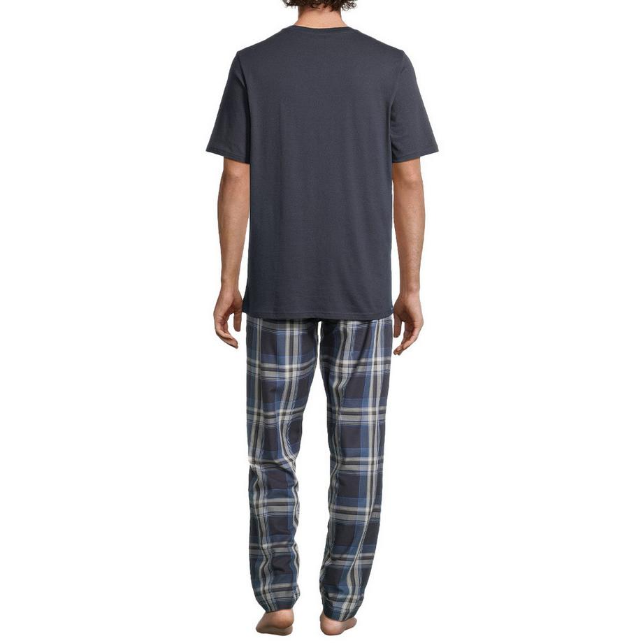 Schiesser Night & Home Pyjama Col Henley  