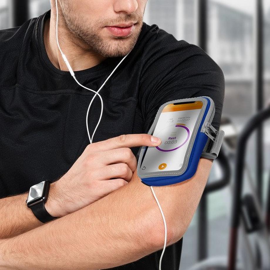 Avizar  Smartphone Sportarmband Dunkel 