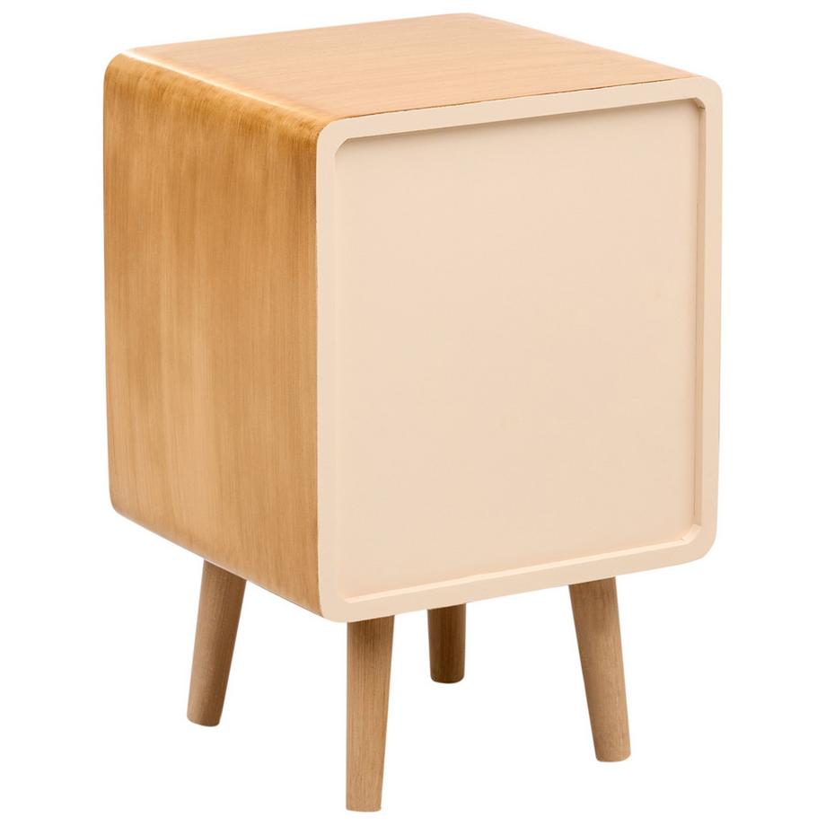 Beliani Comodino en Fibra a media densità (MDF) Retrò LEFROY  