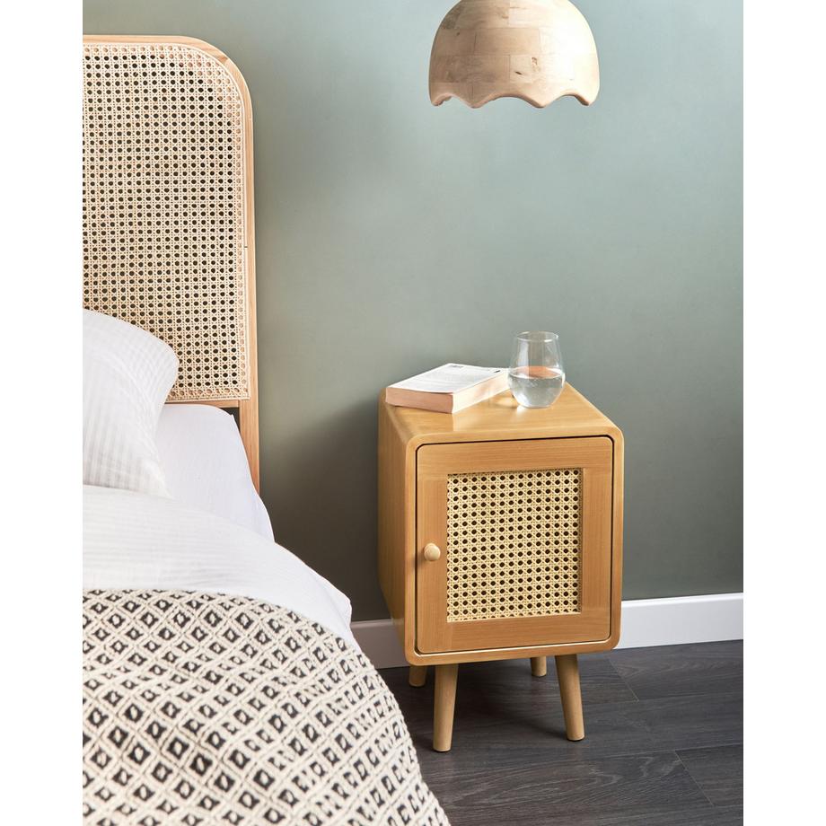 Beliani Comodino en Fibra a media densità (MDF) Retrò LEFROY  