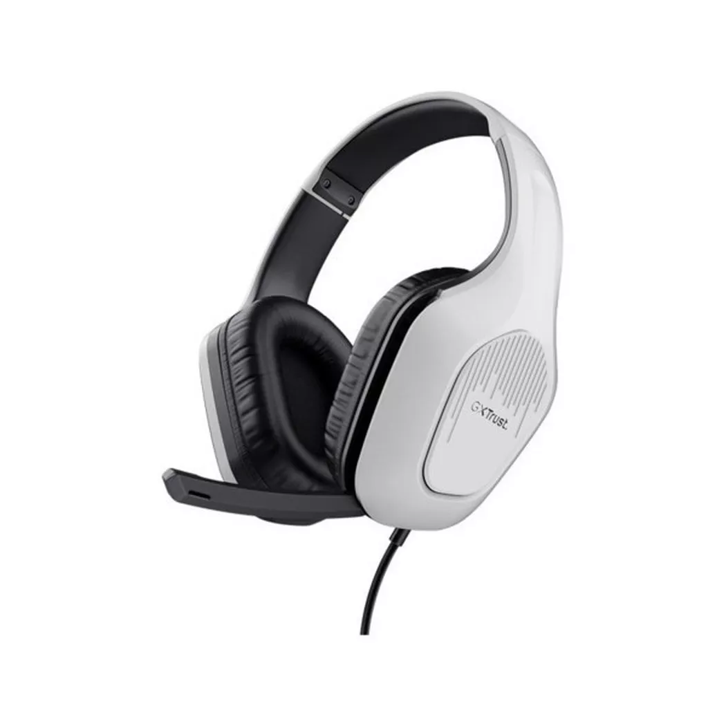 Trust GXT 415PS ZIROX Casque Avec fil Arceau Gaming Noir, Blanc