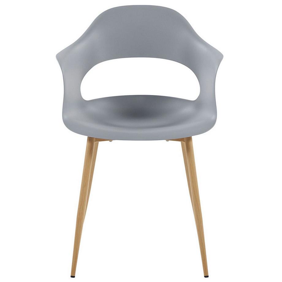 Beliani Lot de 2 chaises de salle à manger en Matière synthétique Moderne UTICA  