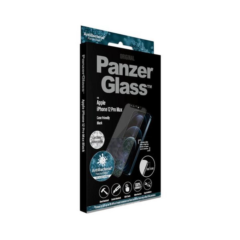 PanzerGlass  ™ CamSlider® Displayschutzglas  iPhone 12 Pro Max - Embellished with crystals from Swarovski® | Edge-to-Edge 