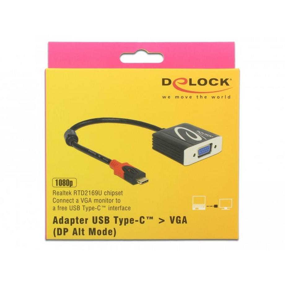 DeLock  adapter usb type-c - vga 