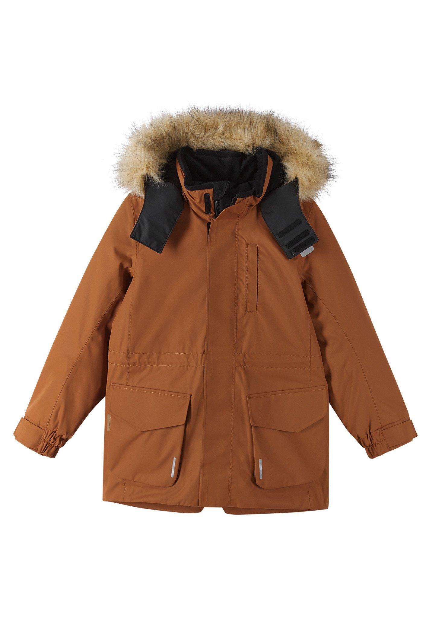 Image of Tec Kinder Winterjacke Naapuri Cinnamon Brown Jungen Braun 128