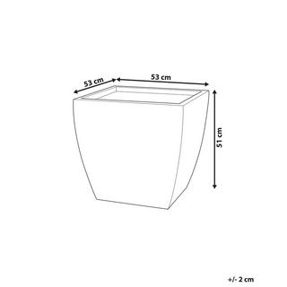 Beliani Cache-pot en Fibre d'argile Moderne ORICOS  