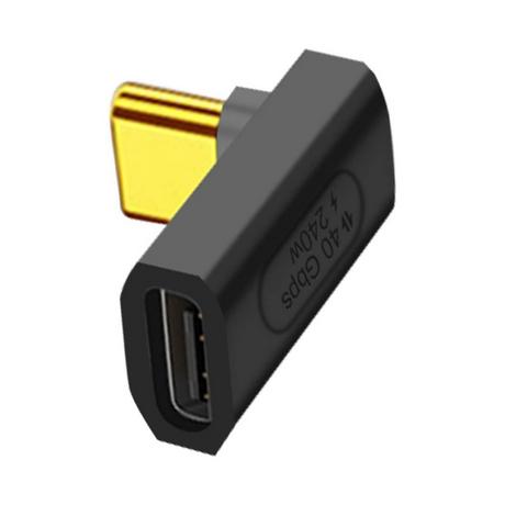 Avizar  Adattatore gomito USB-C maschio/femmina 