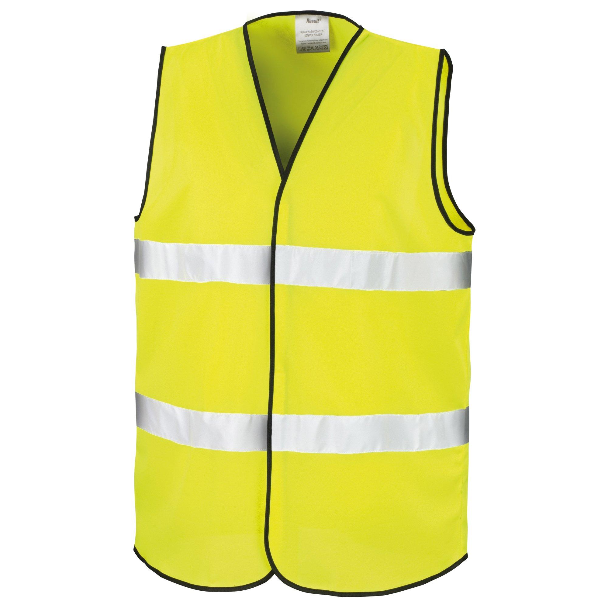 Image of Core Hi Vis Sicherheitsweste Unisex Gelb XXL
